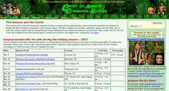 Desktop Screenshot of amazonecology.org